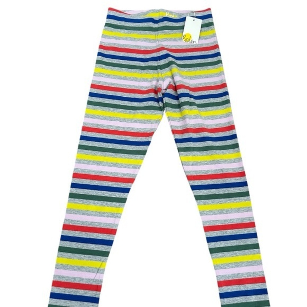 Boden Multicolor Striped Leggings